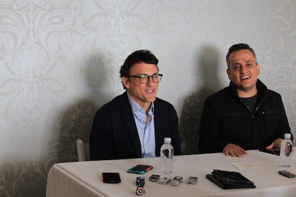 Exclusive interview with Captain America: Civil War directors, The Russo Brothers #CaptainAmericaEvent #TeamIronMan