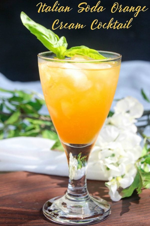 Italian Soda Orange Cream Cocktail Recipe