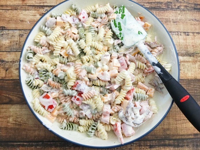 Bacon Ranch Pasta Salad Recipe