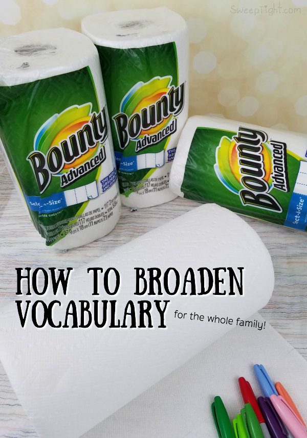 Improve vocabulary with the whole family just in time for the back to school season! #PGDetailsMatter #IC #ad