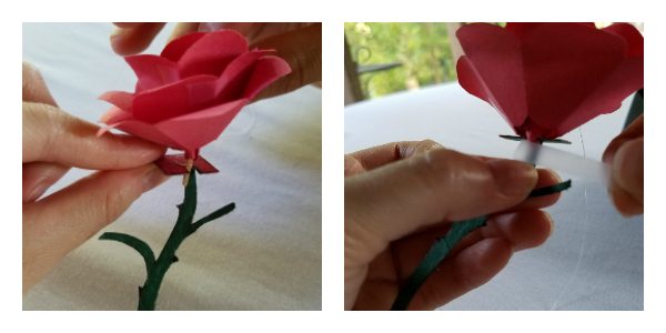 Disney Crafts for kids - Beauty and the Beast Enchanted Rose