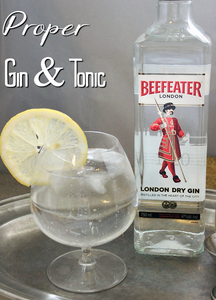 How to Make a Proper Gin and Tonic Recipe