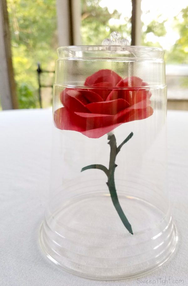 Disney Crafts for kids - Beauty and the Beast Enchanted Rose
