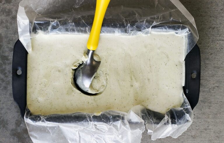 No Churn Green Tea Matcha Ice Cream Recipe