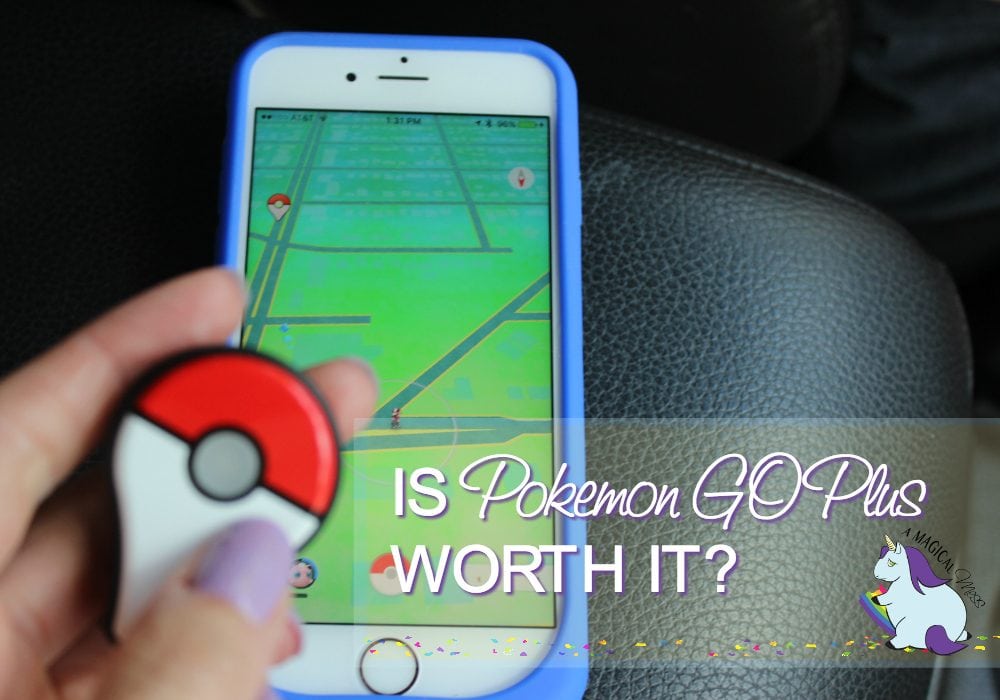 Holding Pokemon Go plus above my phone.