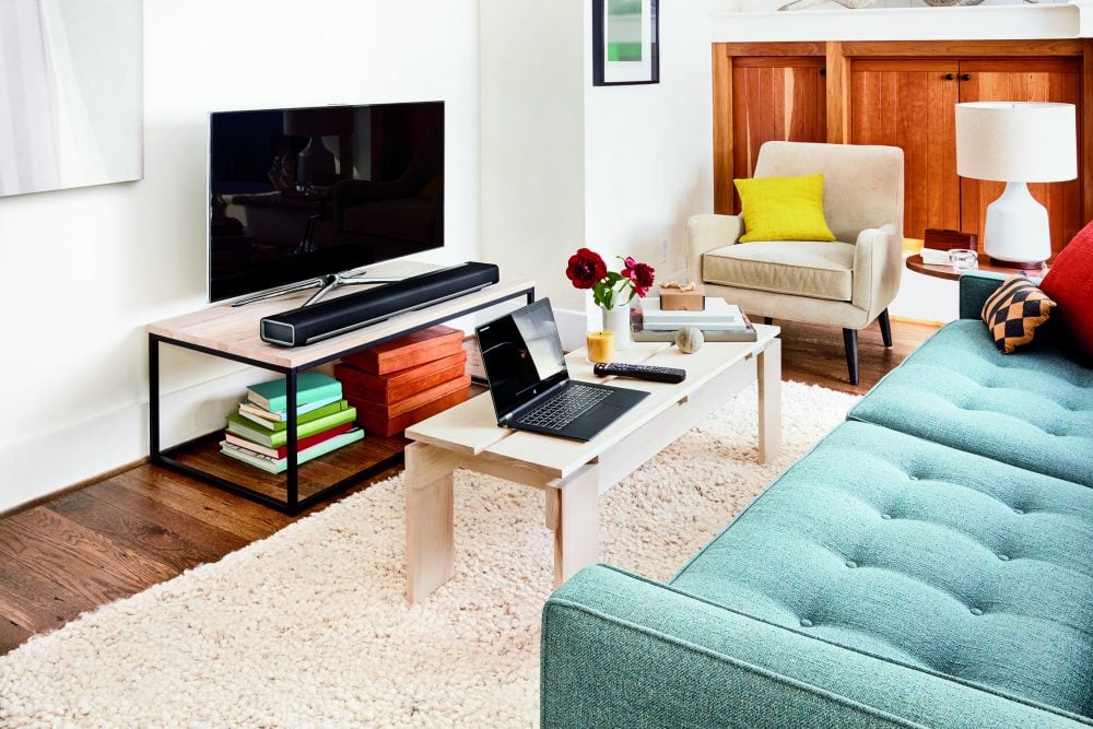 Living room with ENERGY STAR Certified Products.