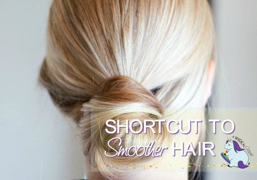 How to Get Silky Smooth Hair for an Updo