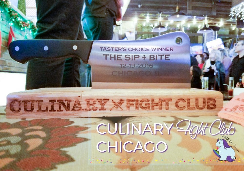 Culinary Fight Club Taster's Choice award.