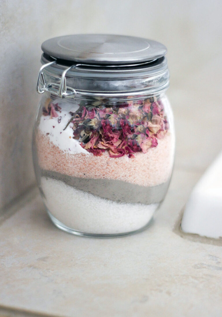 Rose Petal Bath Soak - DIY Tub Tea Bags