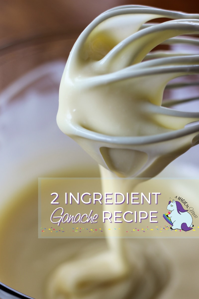 White chocolate ganache