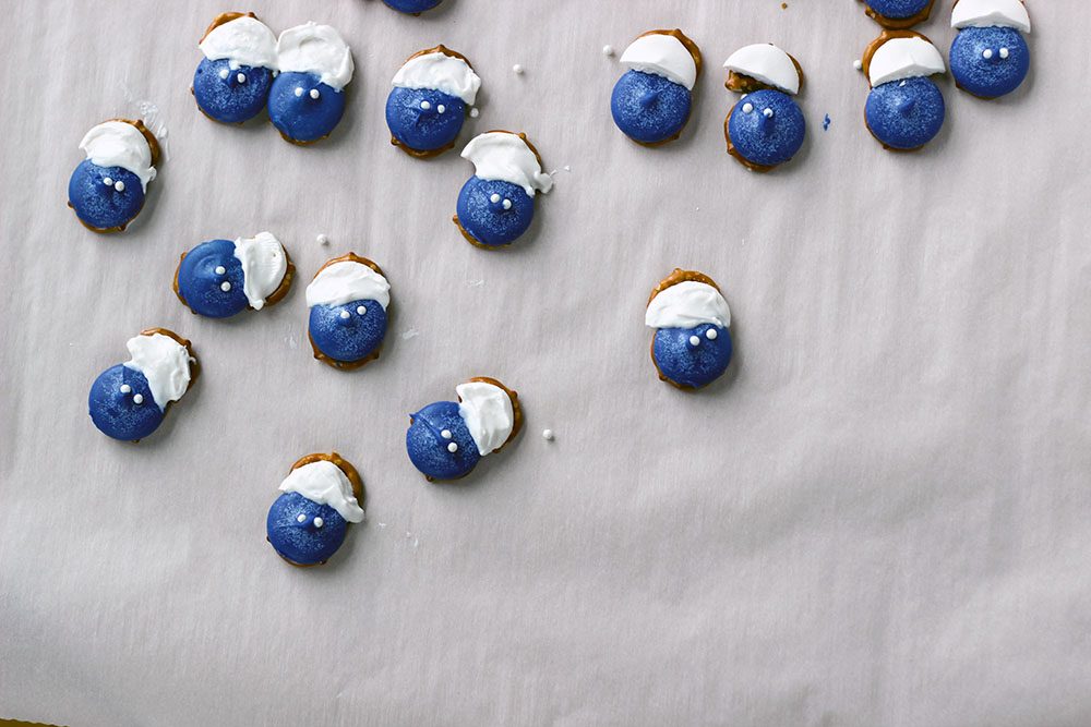 Hot mess Smurf heads