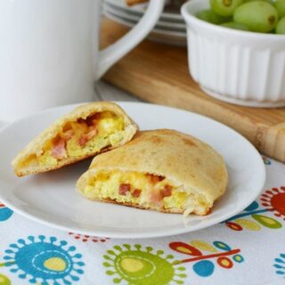 Breakfast Bacon and Cheese Calzone Recipe