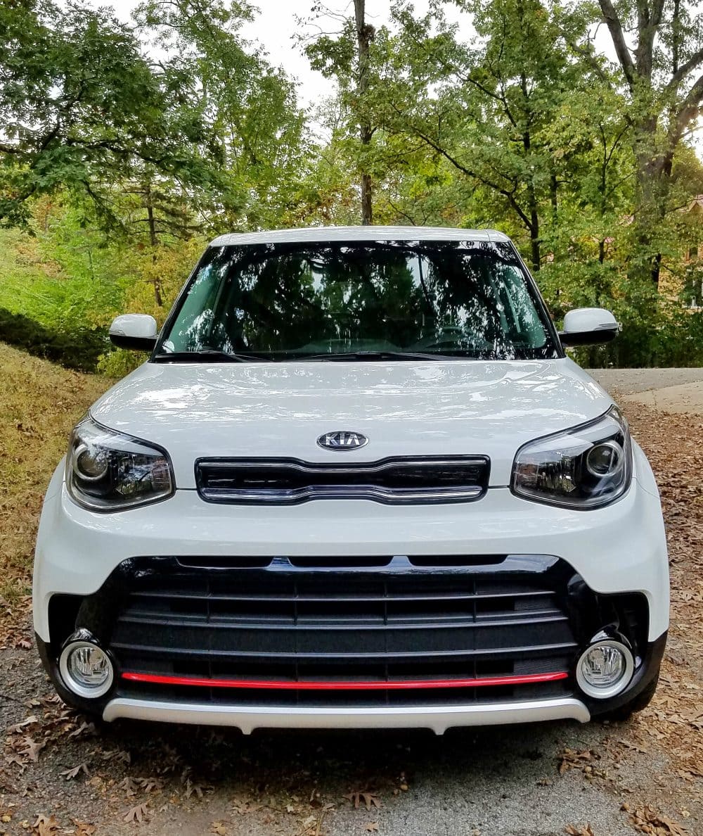 Front of the 2017 Kia Soul. 