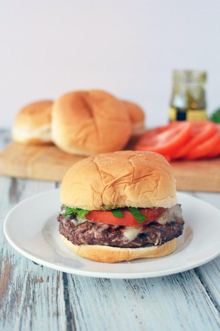 Grilled Italian Burger to add to your Tasty Burger Recipes