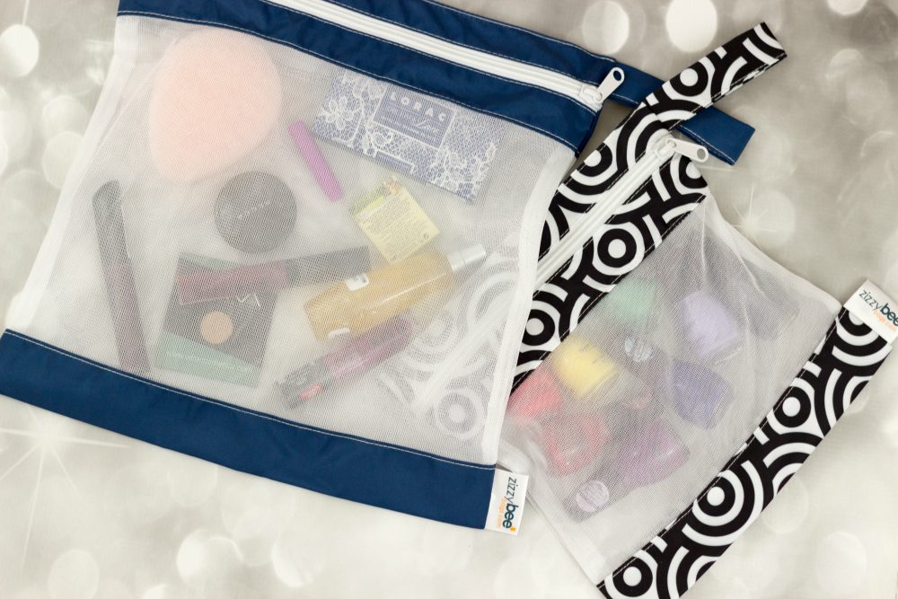 ZizzyBee Bag is great for holding nail polish and manicure supplies.