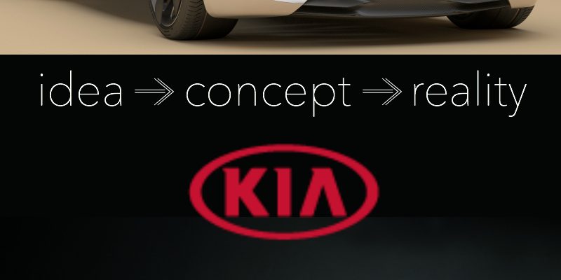 Idea, concept, to reality with the Kia Stinger.