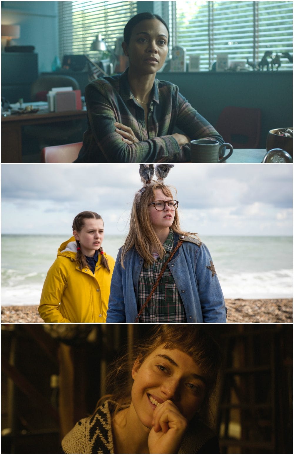 I Kill Giants Movie cast strip of pictures.