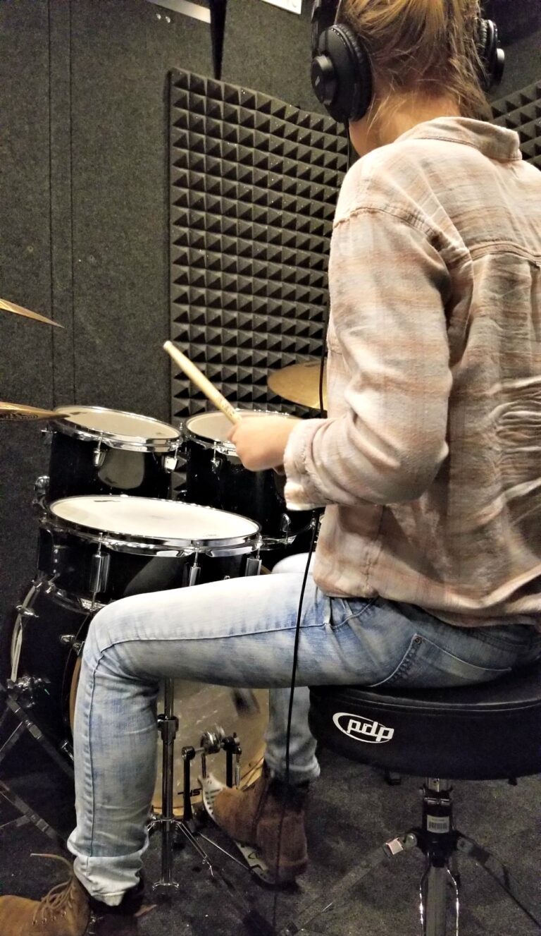 My Daughter is Learning How to Play Drums and So Much More #GuitarCenter AD