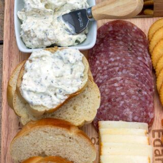 Cheesy garlic butter spread recipe