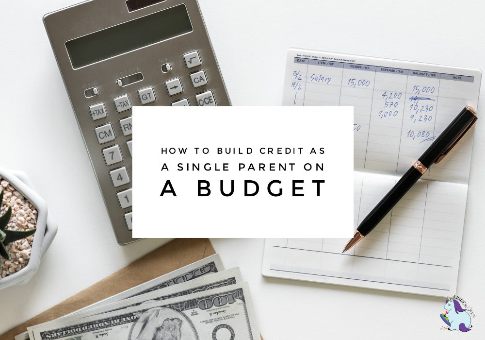 Checkbook, calculator, pen and money on a desk.