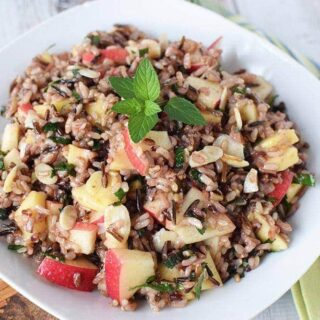Honey Mint Wild Rice Salad Recipe