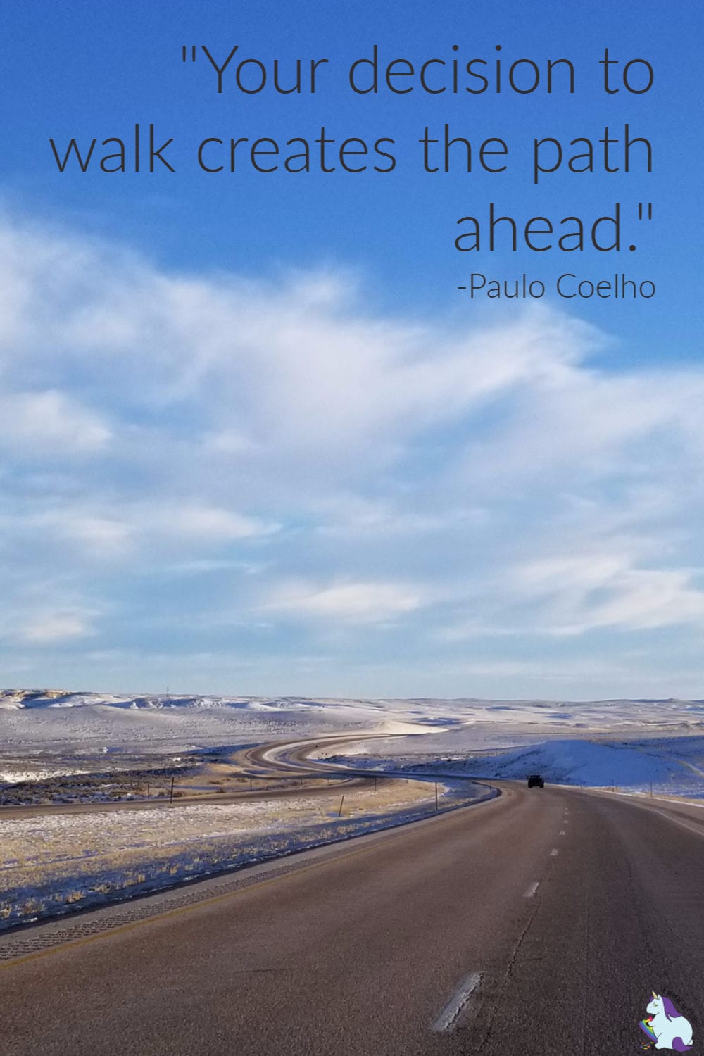 On the road with beautiful sky and scenery. 