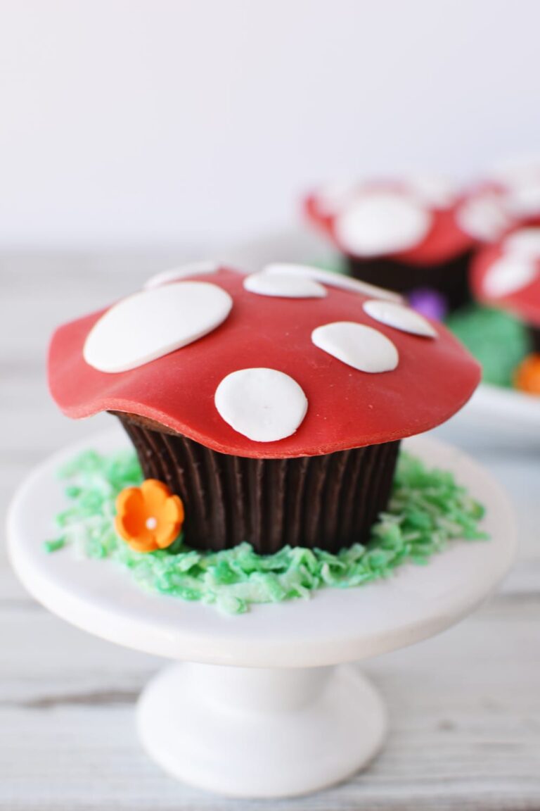 Toadstool Cupcakes recipe