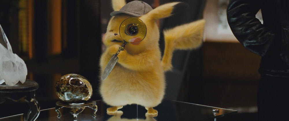 Detective Pikachu (RYAN REYNOLDS) in Legendary Pictures', Warner Bros. Pictures' and The Pokémon Company's comedy adventure "POKÉMON DETECTIVE PIKACHU," a Warner Bros. Pictures release.