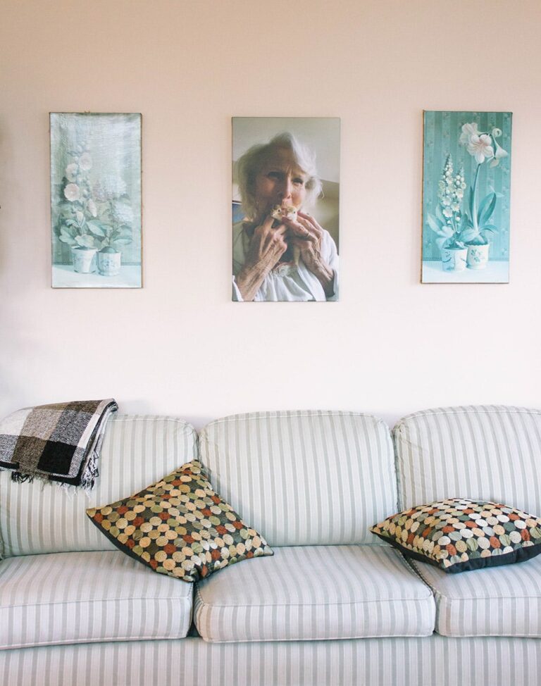 Beautiful canvas print of my gram