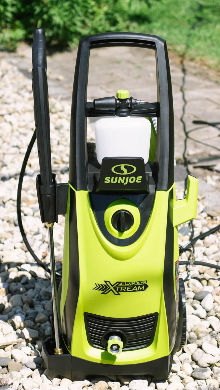 sunjoe power washer