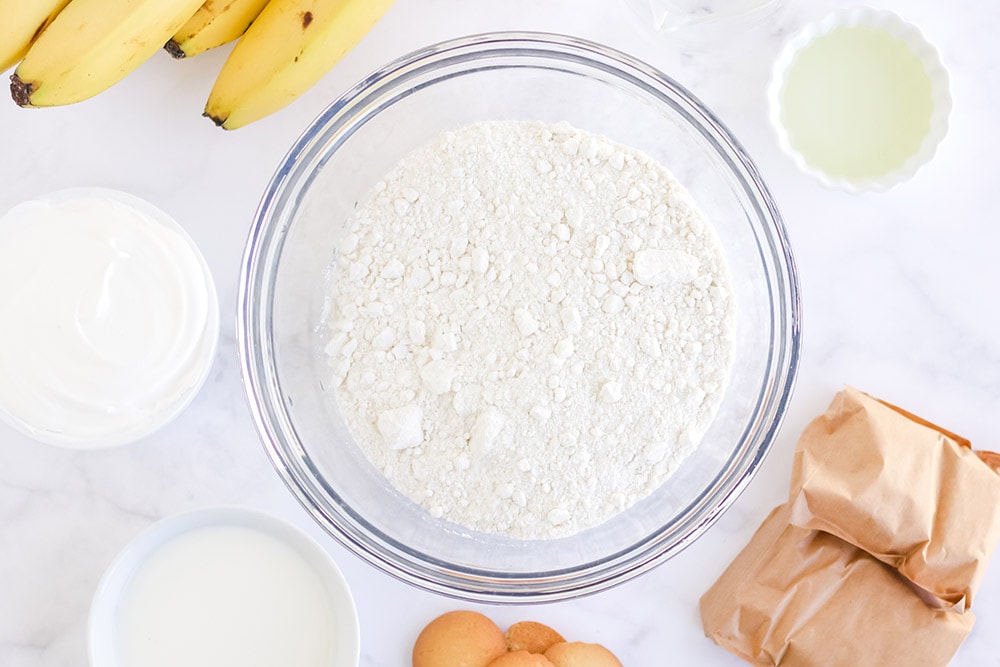 Bowl of flour.