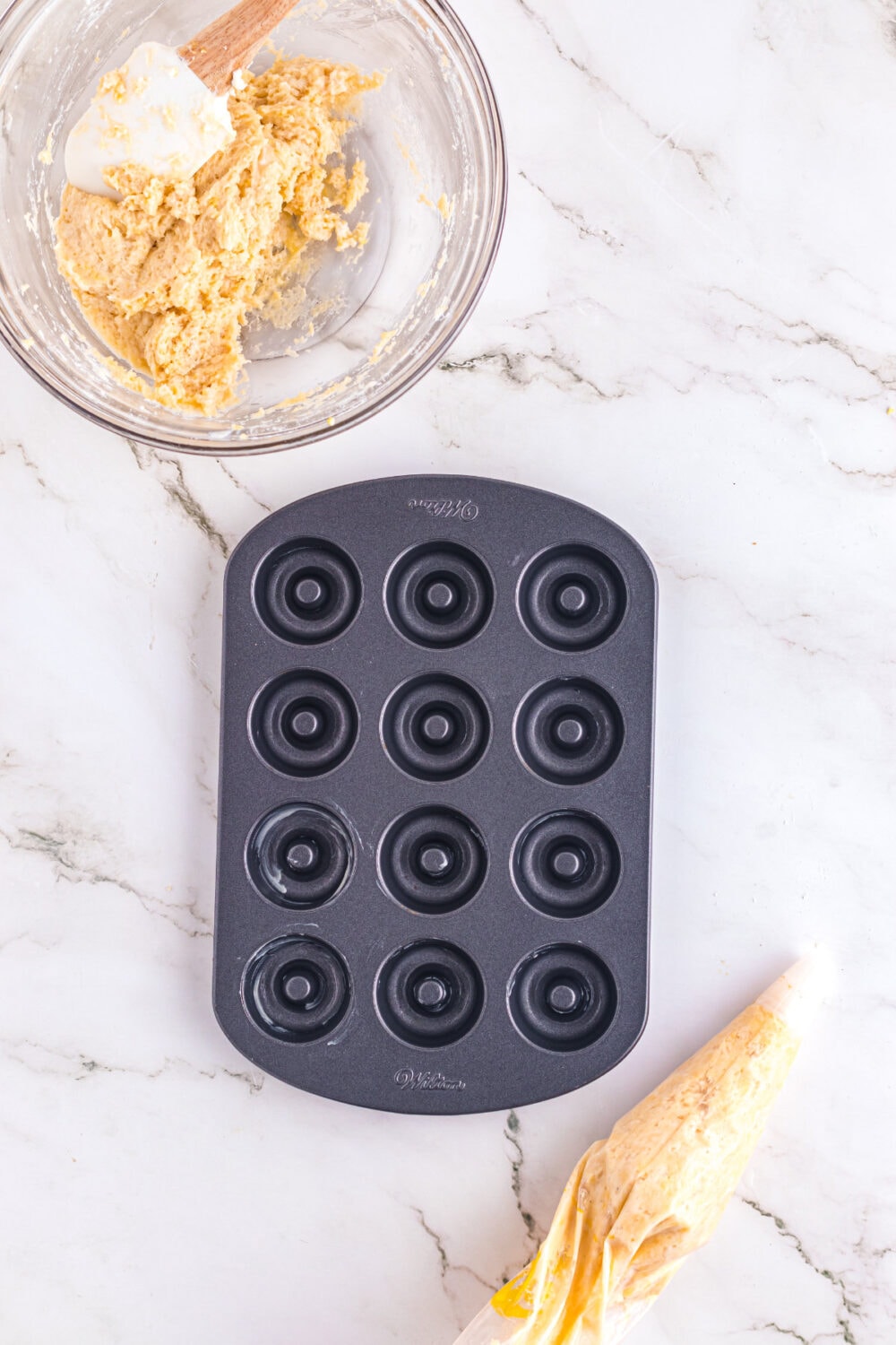 Mini donut pan. 