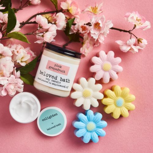 Beloved Bath Candles and Bath Products