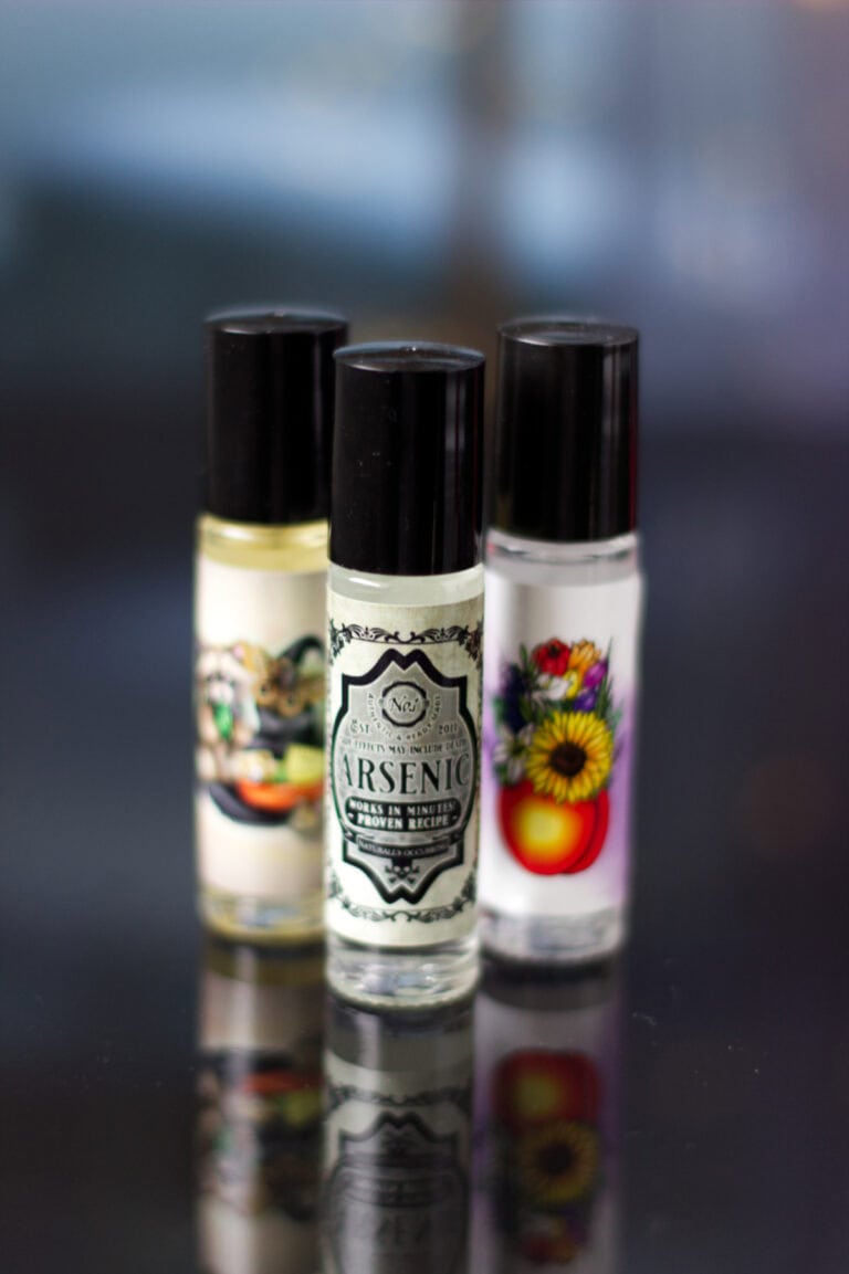 Scent rollers from Sucreabeille.