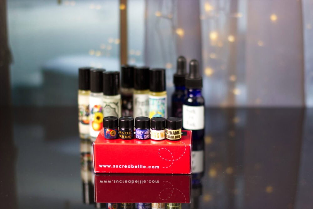Tiny scents from Sucreabeille.