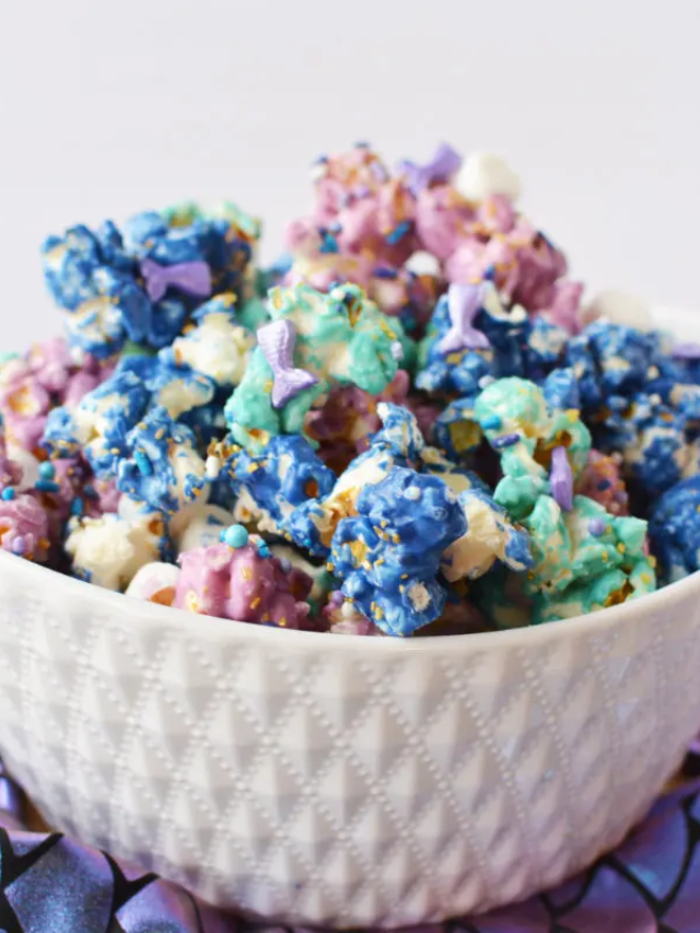 Magical Mermaid Popcorn: A Delicious Treat for Under the Sea Parties Story