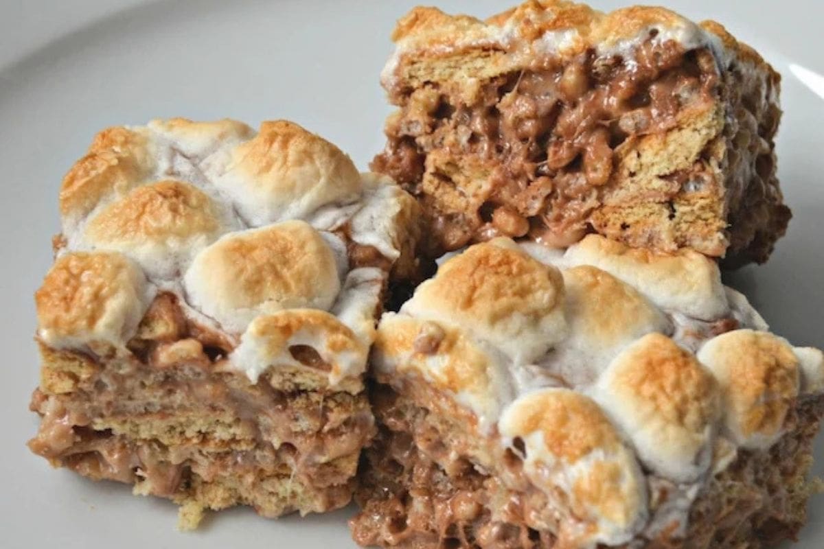 s'more Rice Krispies treats